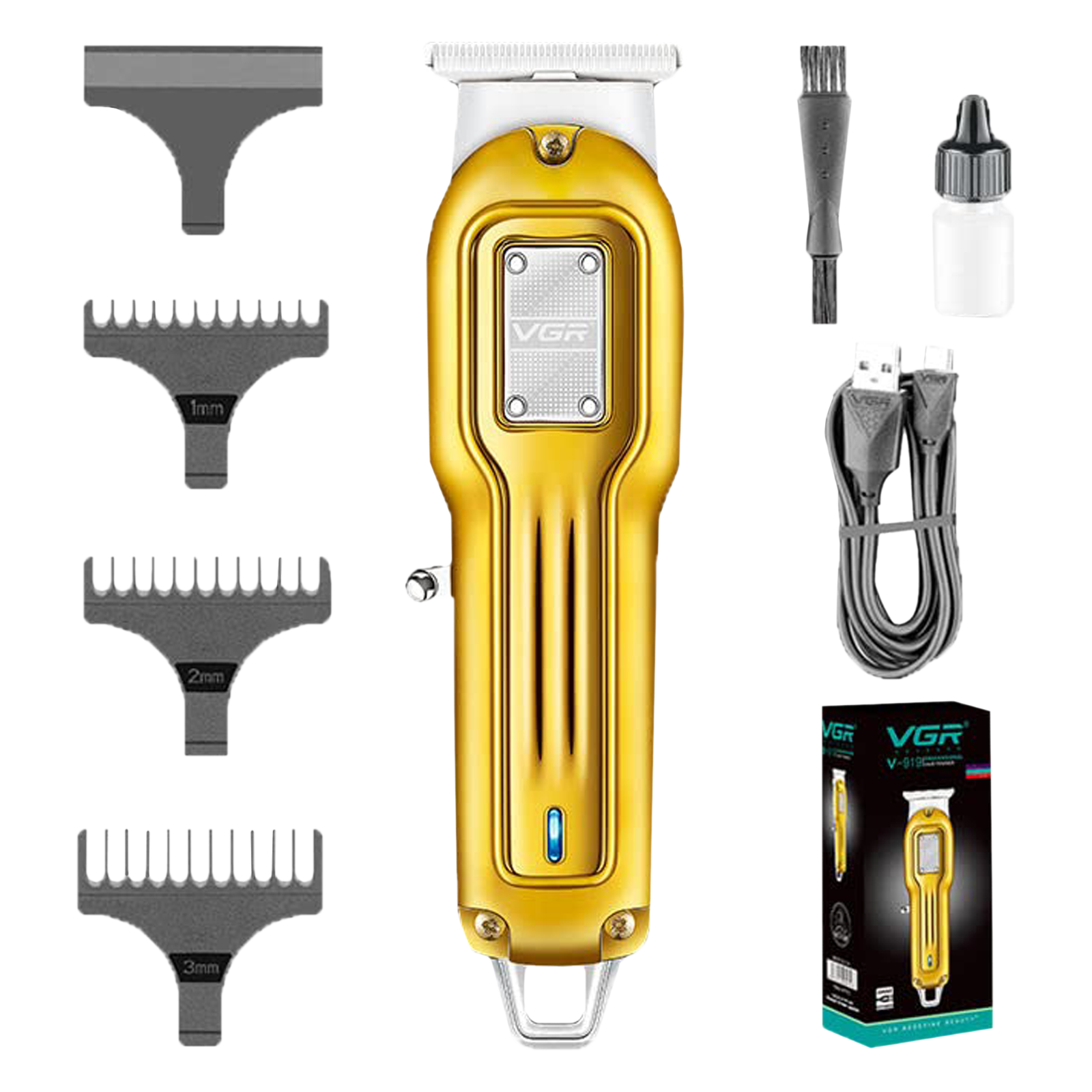 Buy VGR V 919 Rechargeable Cordless Wet Dry Trimmer For Hair Clipping